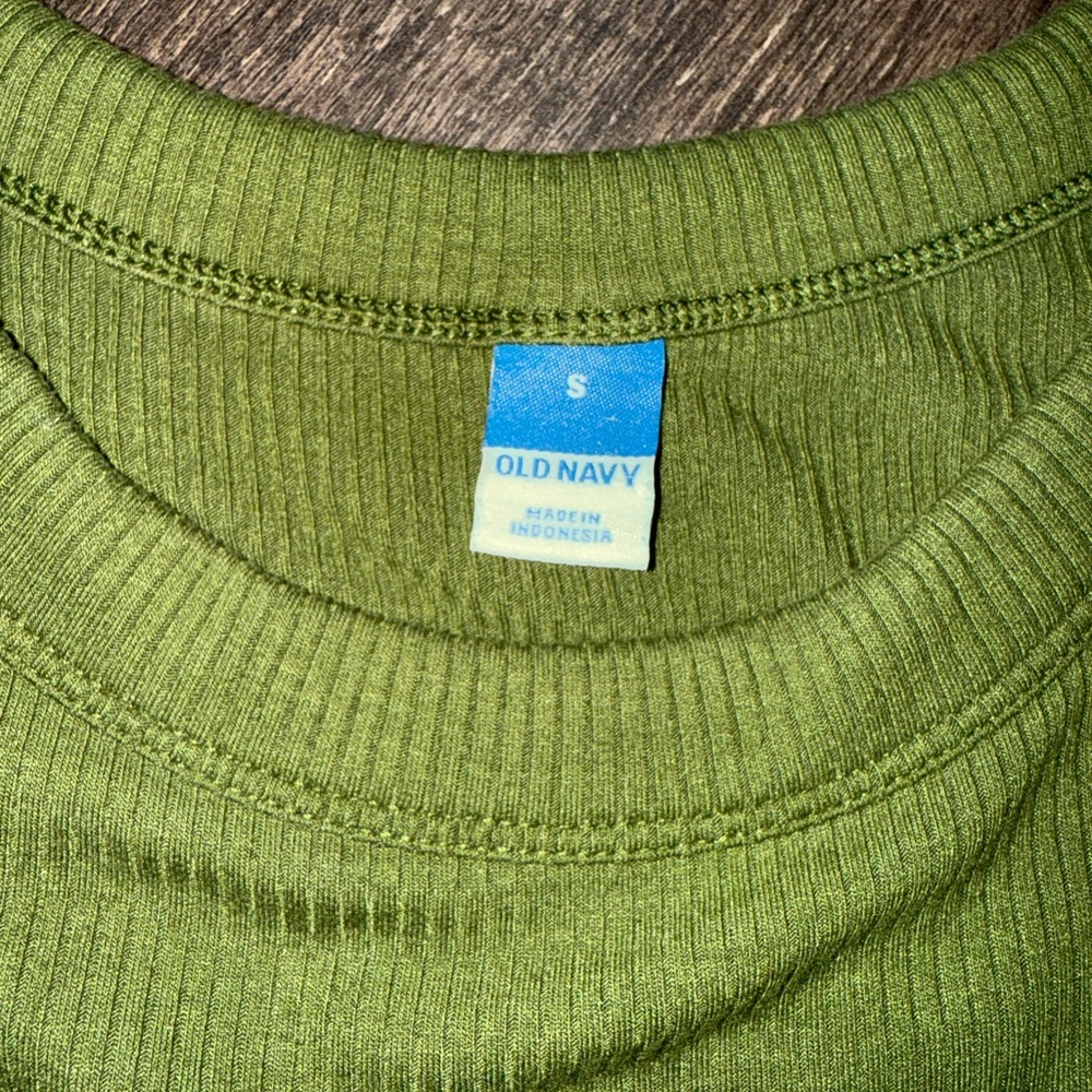 Old Navy Olive Green Dress - Picture 2 of 2